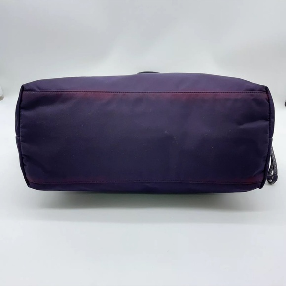 Authentic PRADA  Saffiano Purple Leather tote bag - Picture 6 of 15